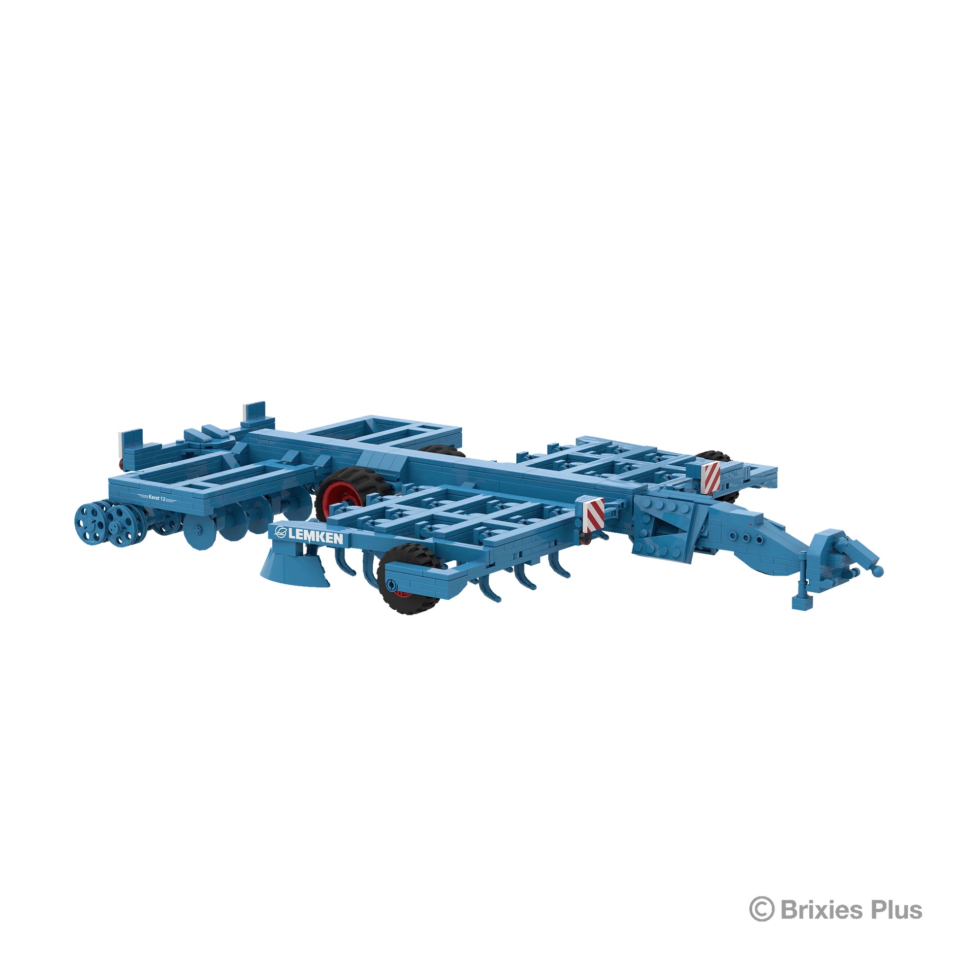 BRIXIES Plus Lemken Karat 12 Modell von Brixies Plus 1:32