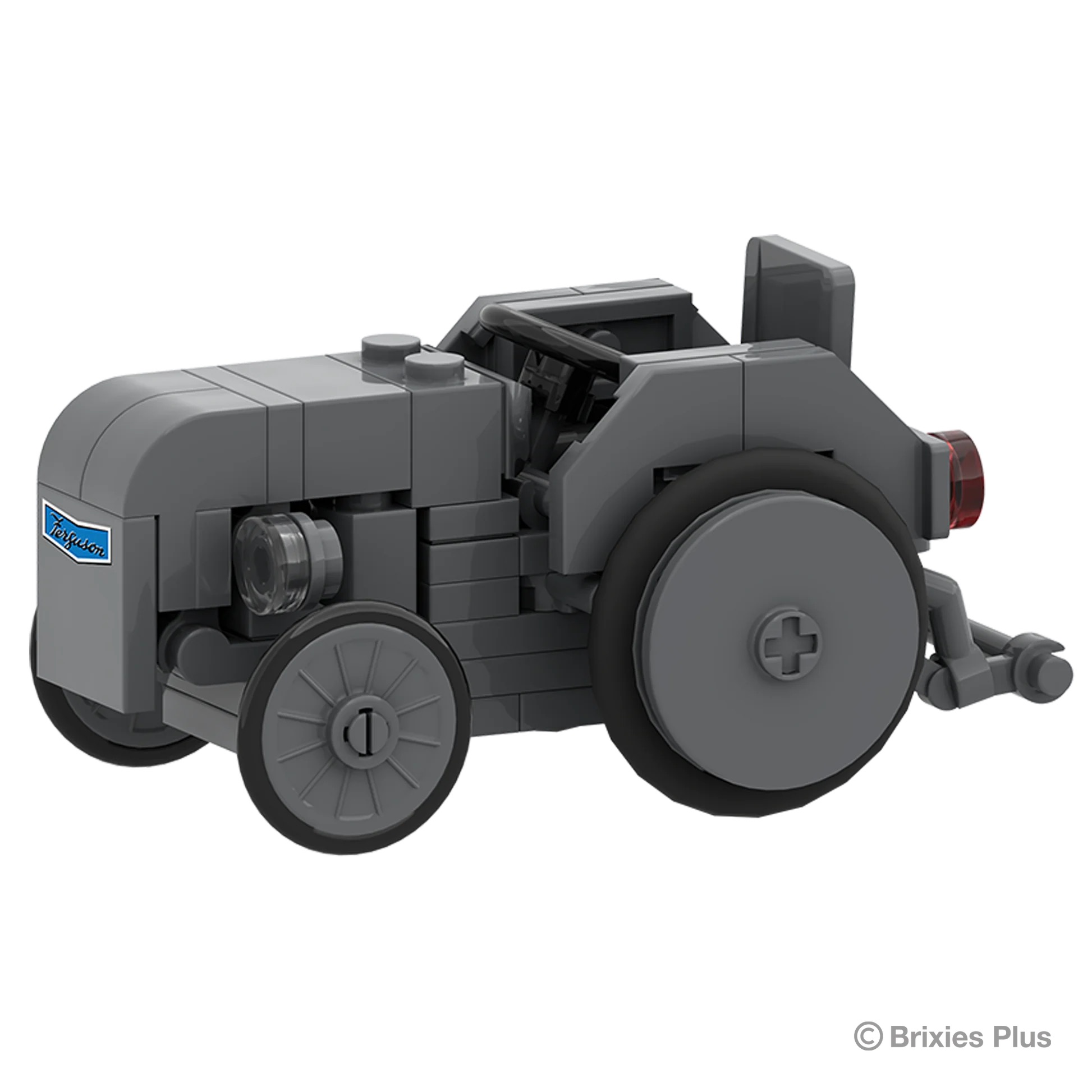 Massey Ferguson TEA 20 BRIXIES Plus mini Klemmbausteine  Modell von Brixies Plus 1:32