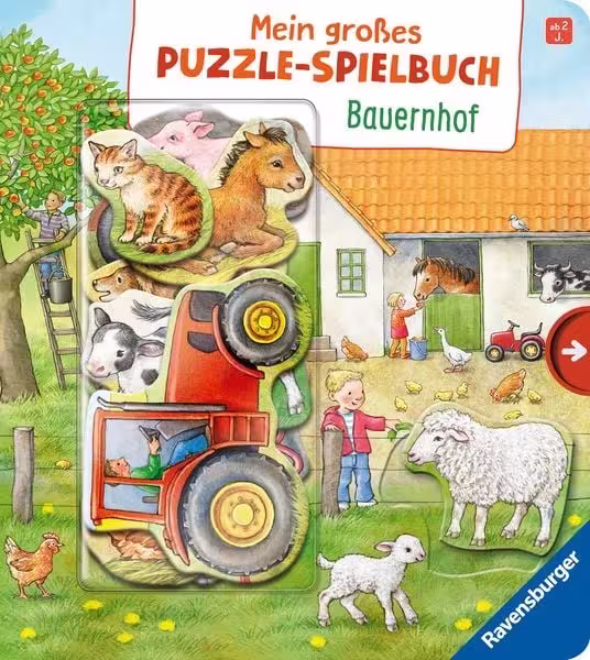 Mein großes Puzzle-Spielbuch Bauernhof eilbote-onlineshop - Agrarfox