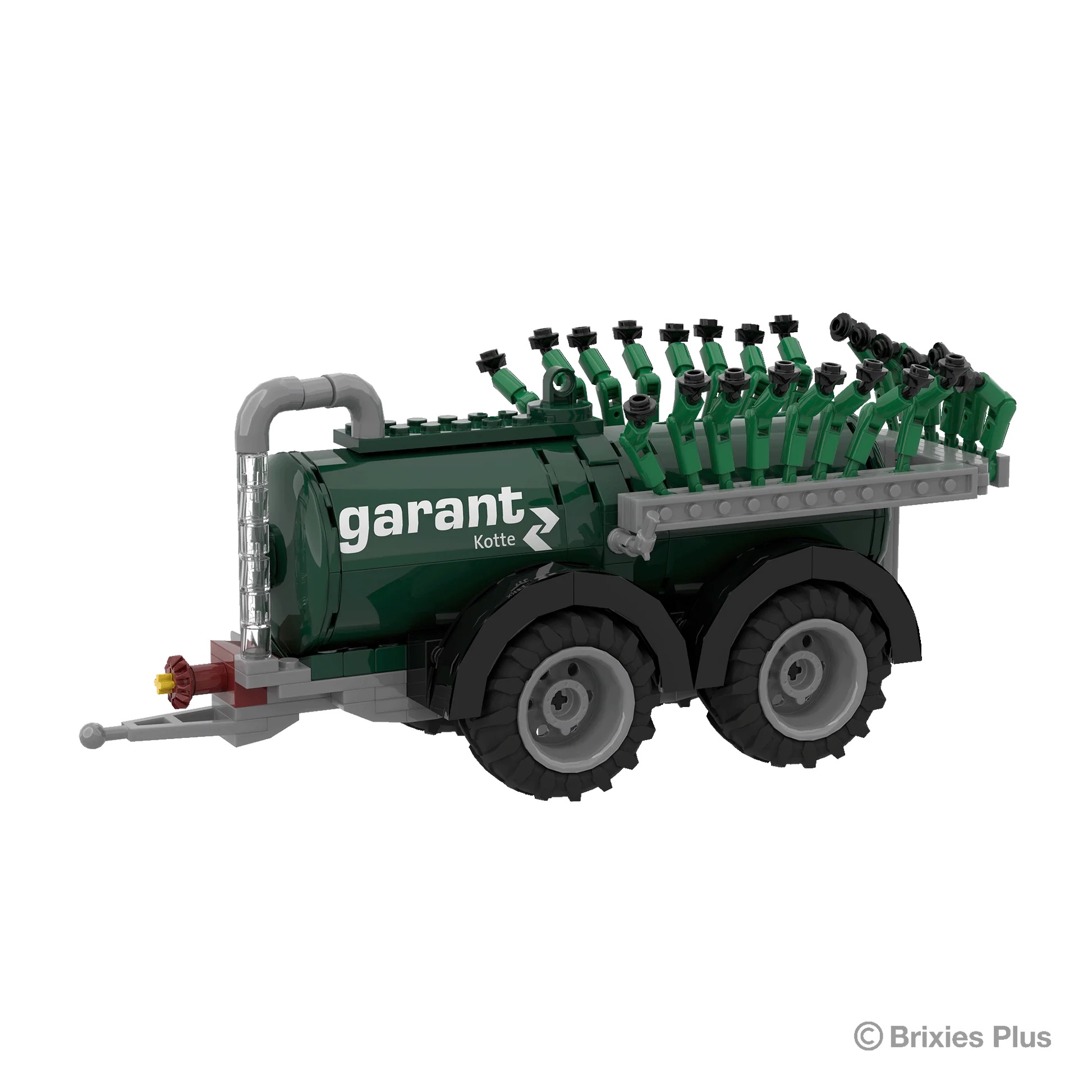 MA76694-1 Artikelname: BRIXIES Plus Garant Kotte Vakuumfass Originalhersteller: Garant von Brixies Plus im Maßstab: 1:32 Hersteller-Nr: 222.824
