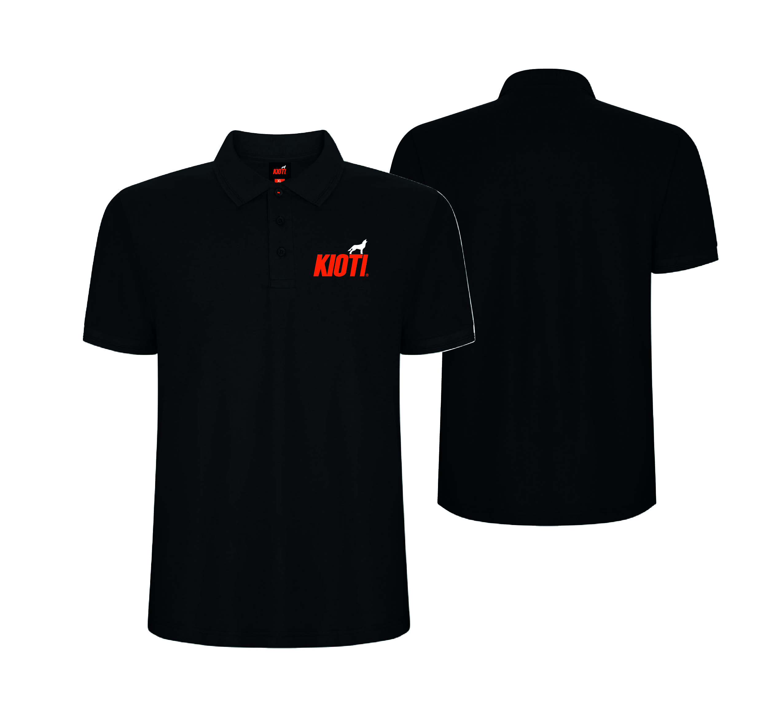 KIOTI Poloshirt schwarz