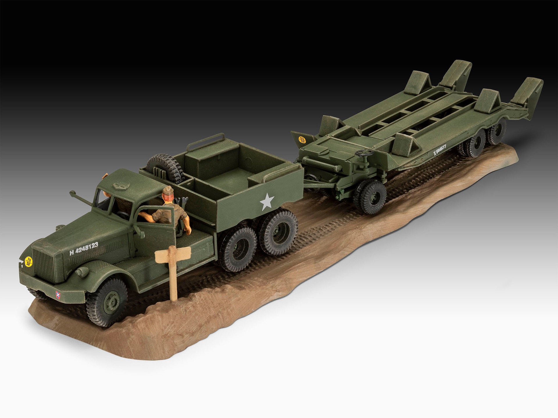 M19 Panzer-Transporter (Bausatz) Modell von Revell 1:72