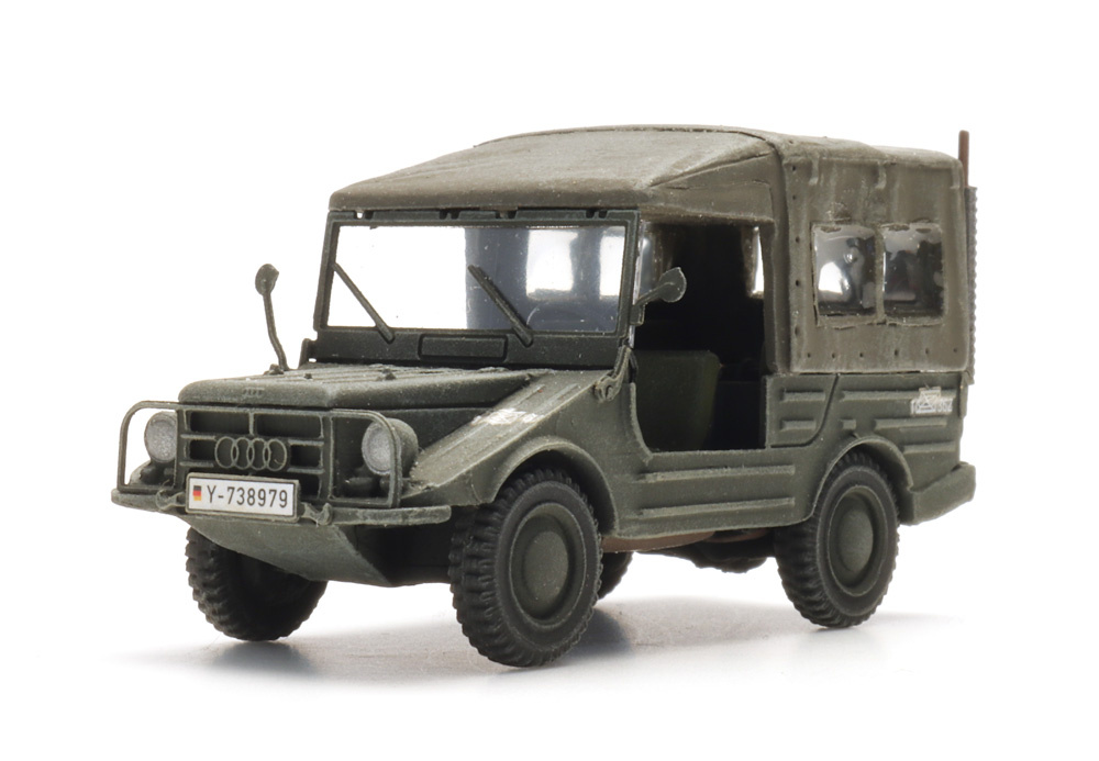 MA69661-1 Artikelname: DKW Munga 8 Bundeswehr Originalhersteller: Dkw von Artitec im Maßstab: 1:87 Hersteller-Nr: 6870450