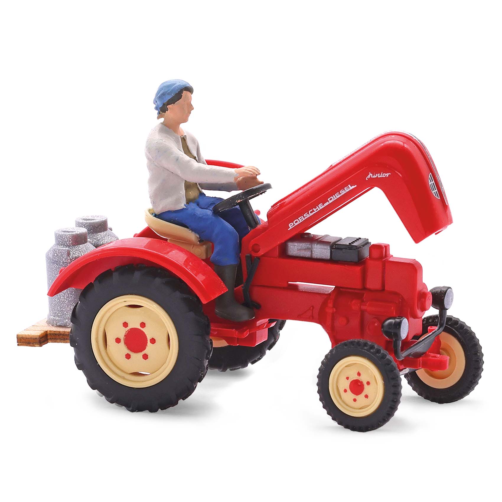 Traktor Porsche Junior K Modell von Busch 1:87