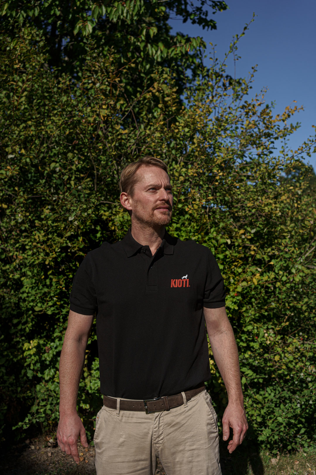 KIOTI Poloshirt schwarz