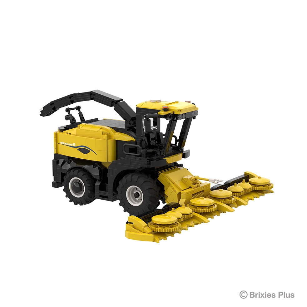 New Holland FR BRIXIES Plus Klemmbausteine Modell von Brixies Plus 1:32