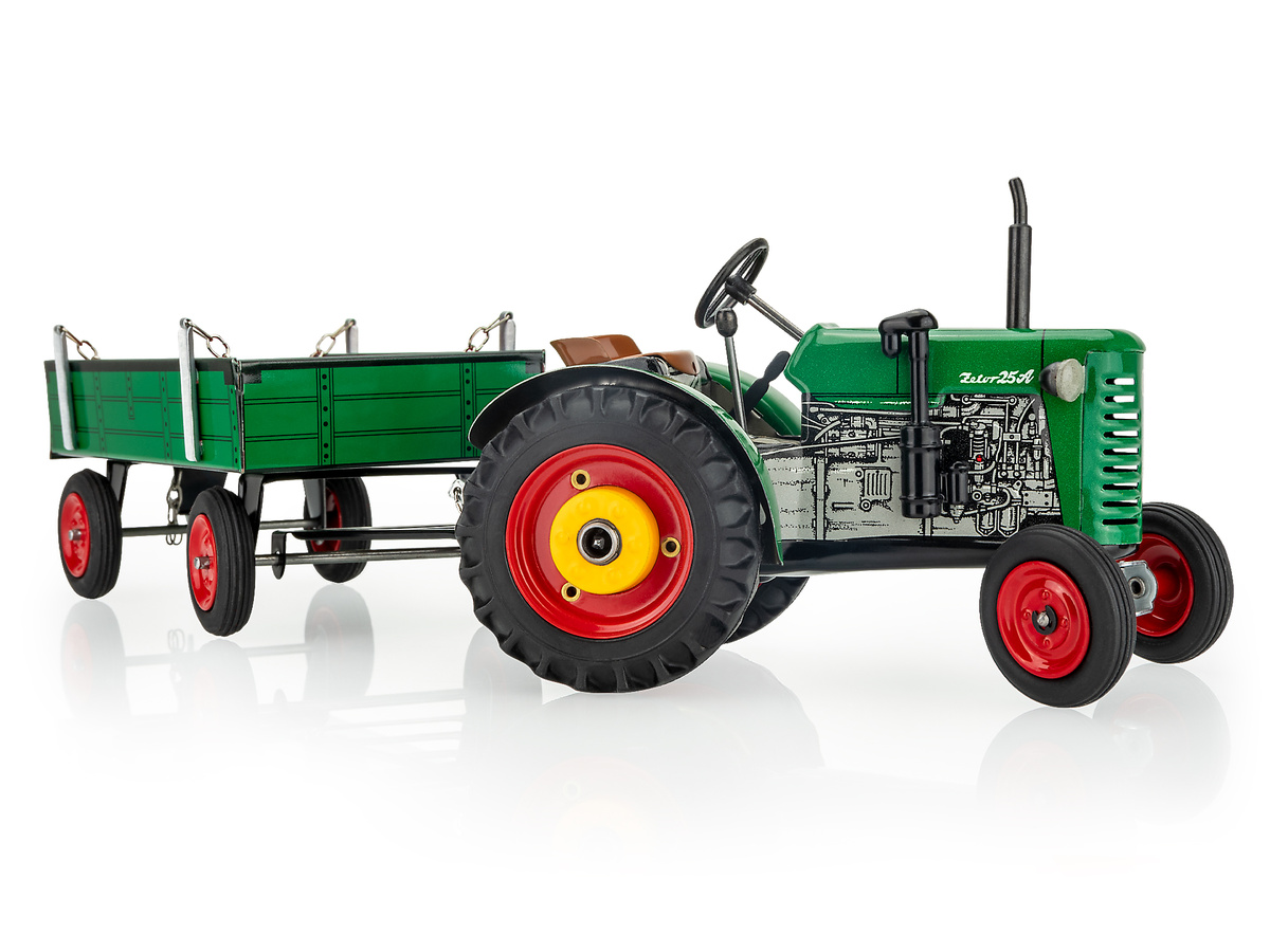 Zetor 25 A mit Anhänger-1