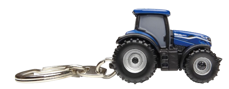 New Holland T7.210 Dynamic Blue 2026 - Schlüsselanhänger Modell von Universal Hobbies 