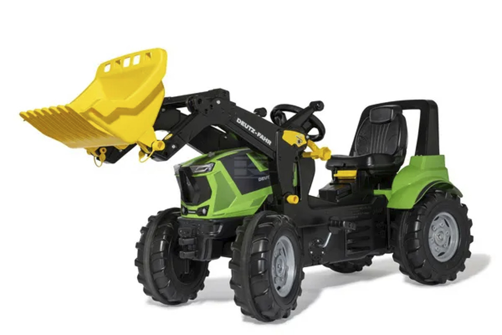 Deutz Agrotron 7250 TTV Trettraktor von rolly toys mit Frontlader, Luftbereifung, Gangschaltung und Bremse-1