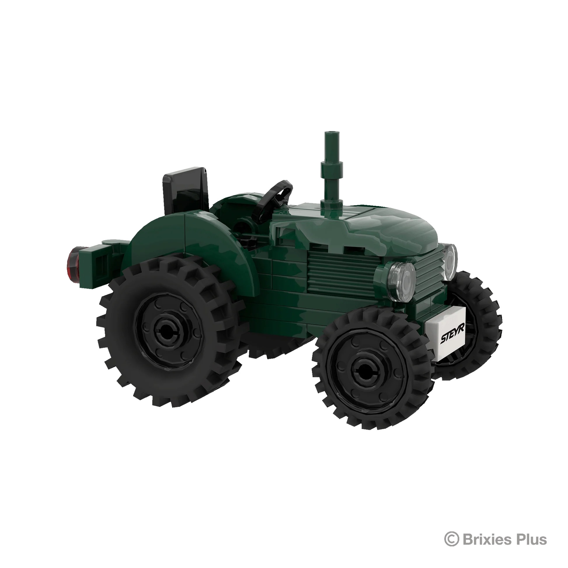 Steyr 180 BRIXIES Plus Klemmbausteine Modell von Brixies Plus 1:32