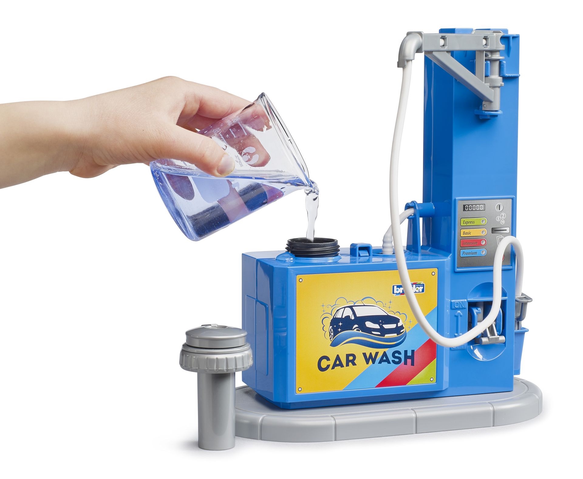 Zubehör Tankstelle mit Waschplatz