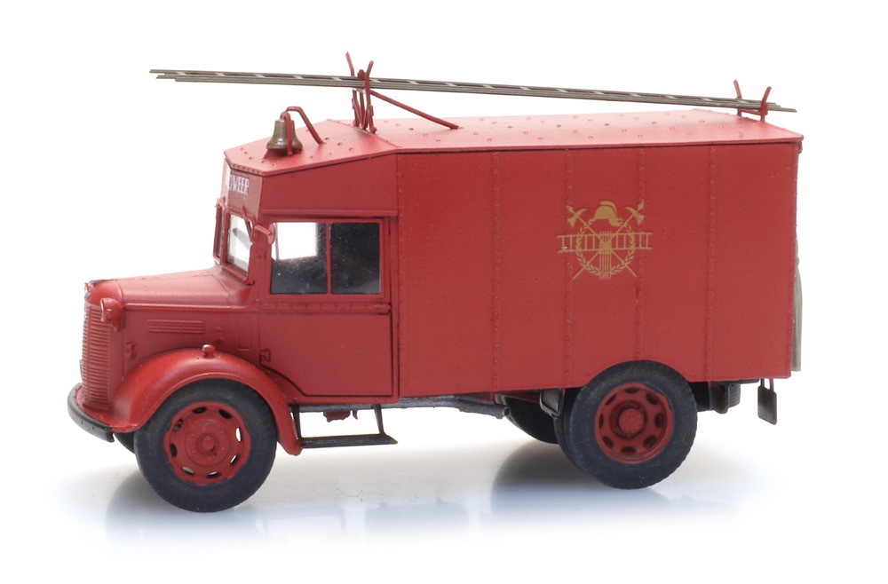 Austin K2 Feuerwehr Modell von Artitec 1:87