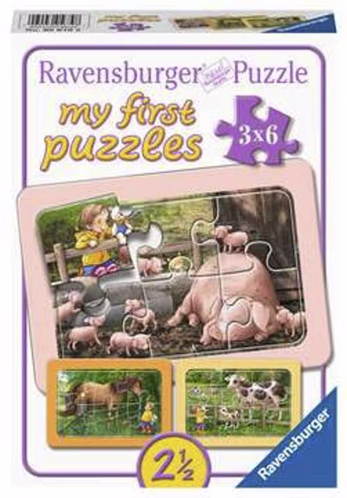 Lotta auf dem Bauernhof Puzzle-1