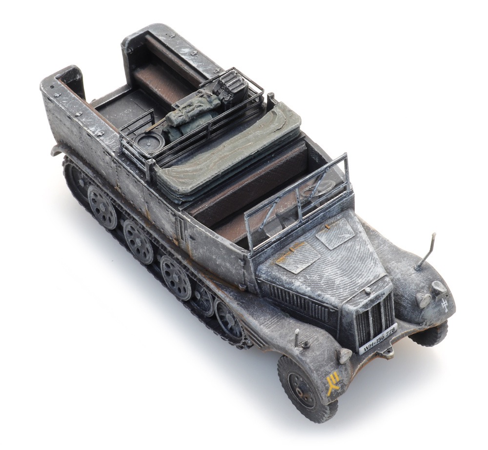 Wehrmacht Sd.Kfz. 11 Leichter Zugkraftwagen 3 t Winter Modell von Artitec 1:87
