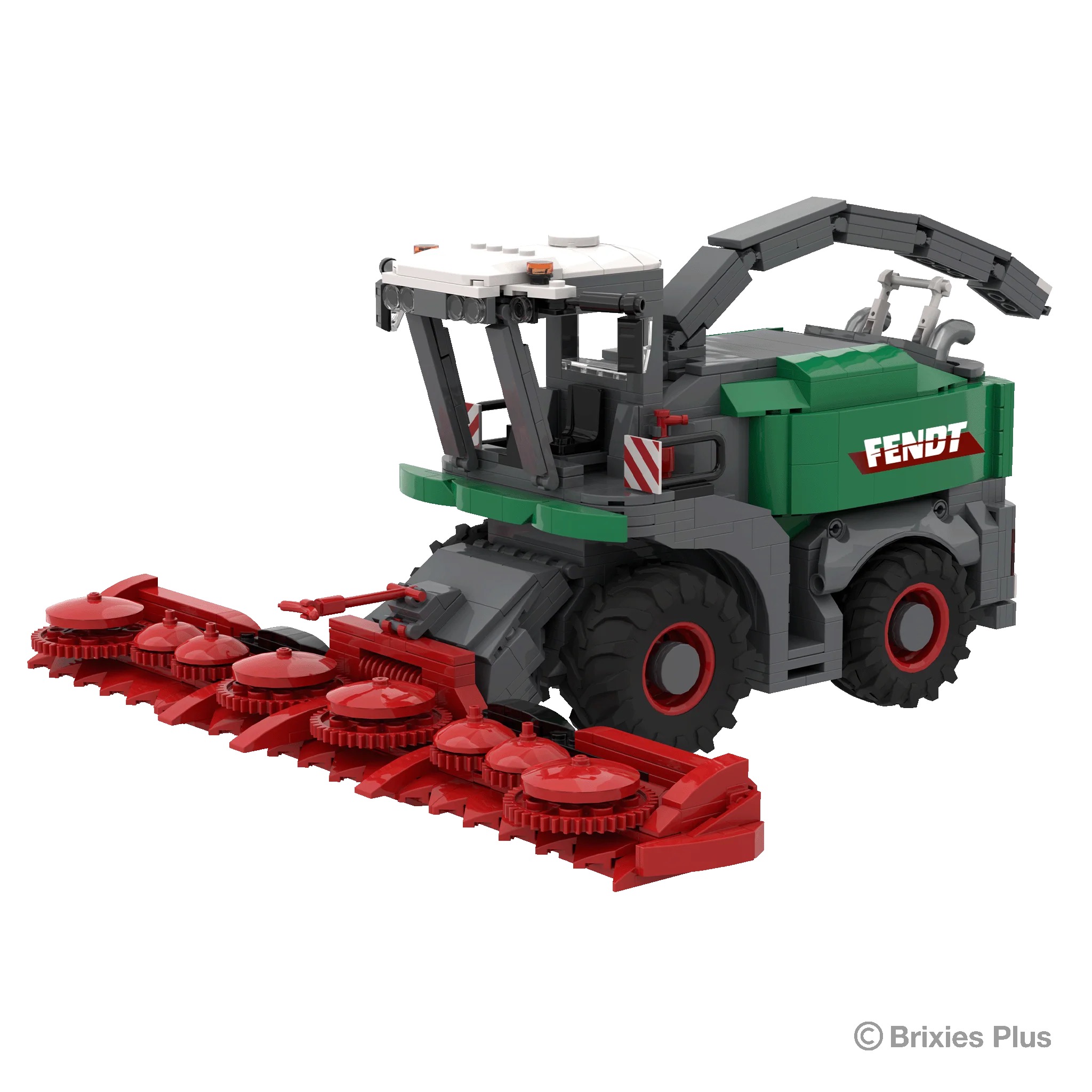 MA76572-1 Artikelname: BRIXIES Plus Fendt Katana Originalhersteller: Fendt von Brixies Plus im Maßstab: 1:32 Hersteller-Nr: 222.866