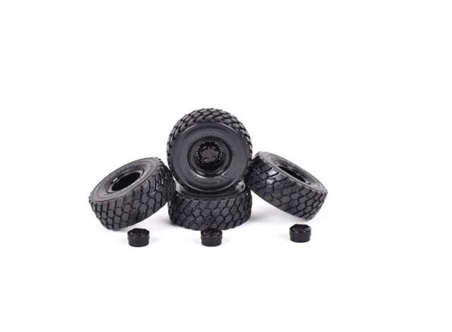 Räderset Michelin XLD 650/560-R25 Modell von At Collections 1:32
