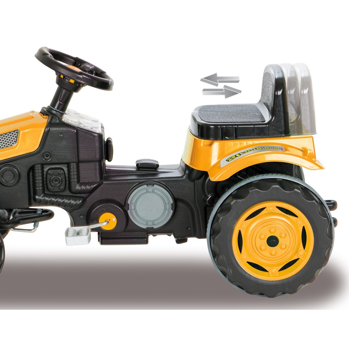 Trettraktor mit Frontlader Strong Bull