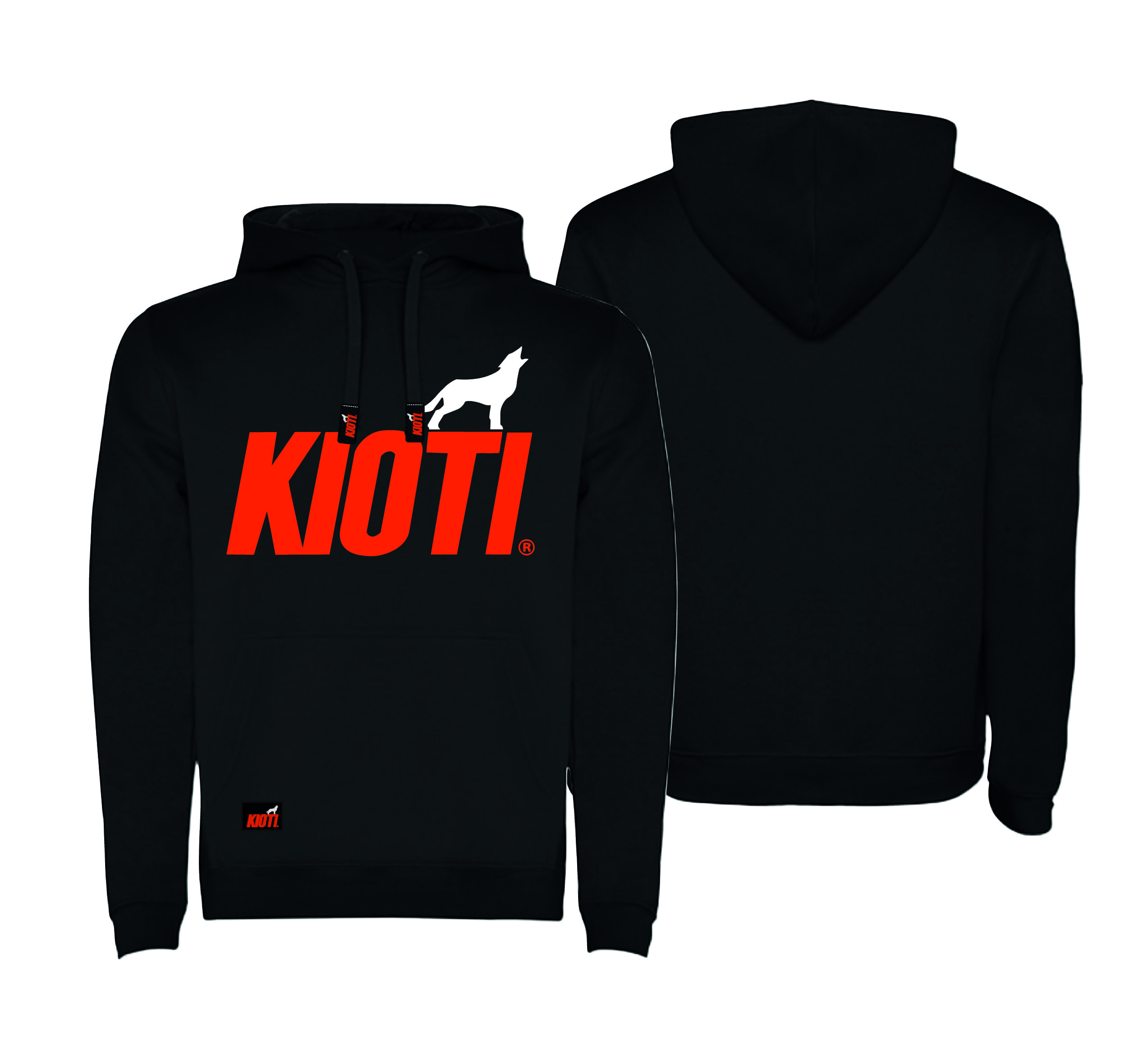 KIOTI Hoodie schwarz