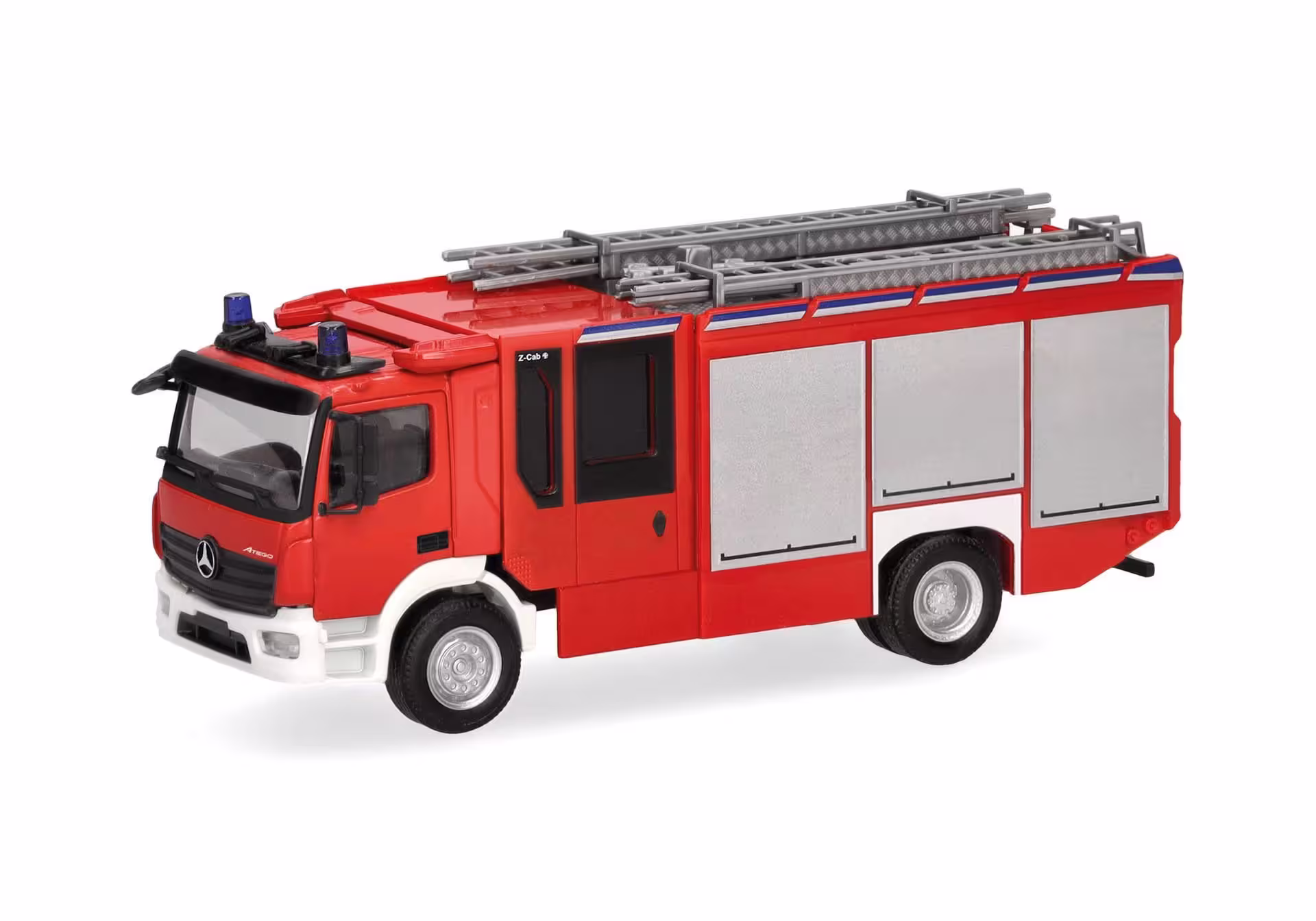 Mercedes-Benz Atego 13 Z-Cab Feuerwehr  Modell von herpa 1:87 eilbote-onlineshop - Agrarfox