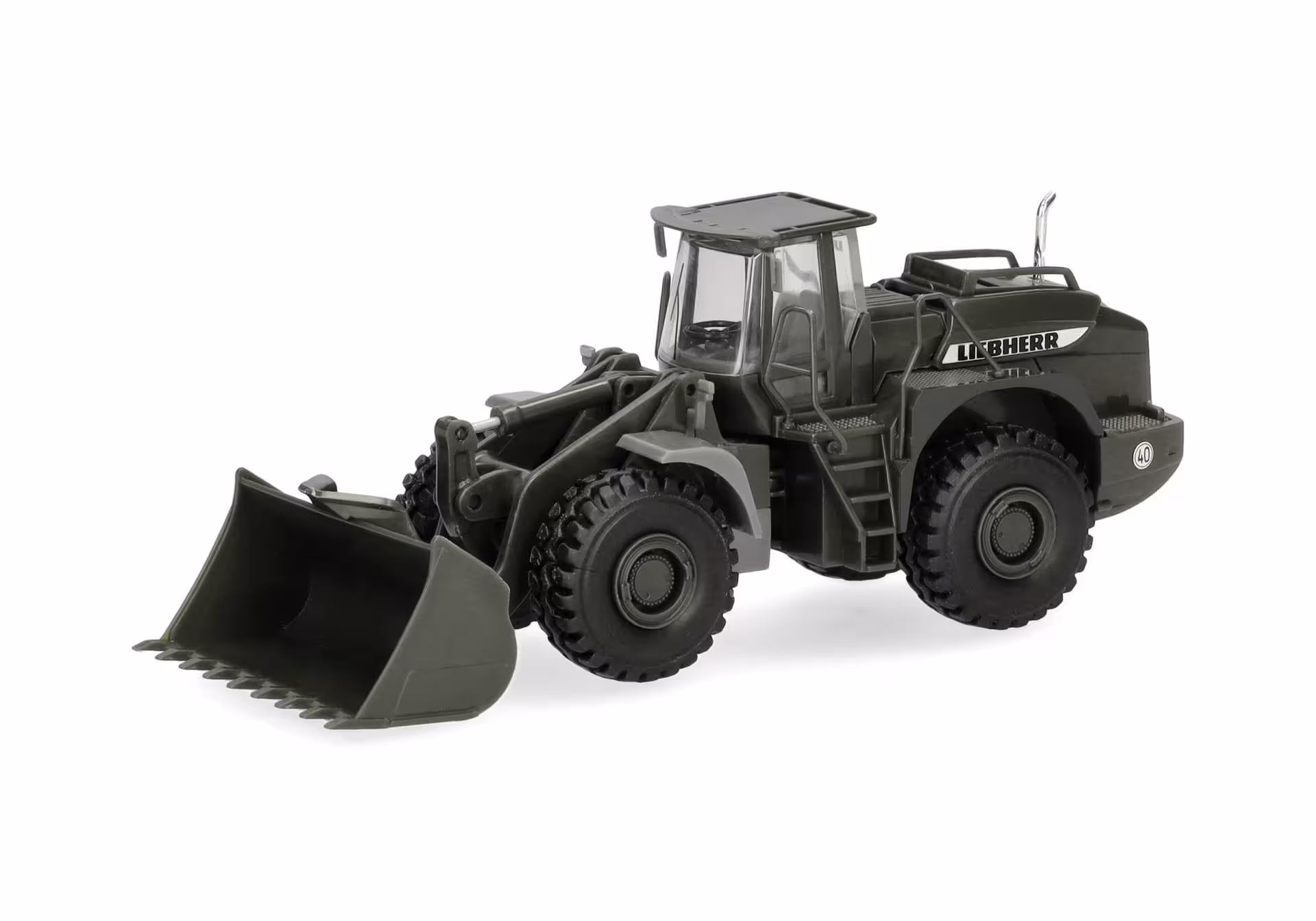 Radlader L580 Bundeswehr Modell von Herpa 1:87 eilbote-onlineshop - Agrarfox