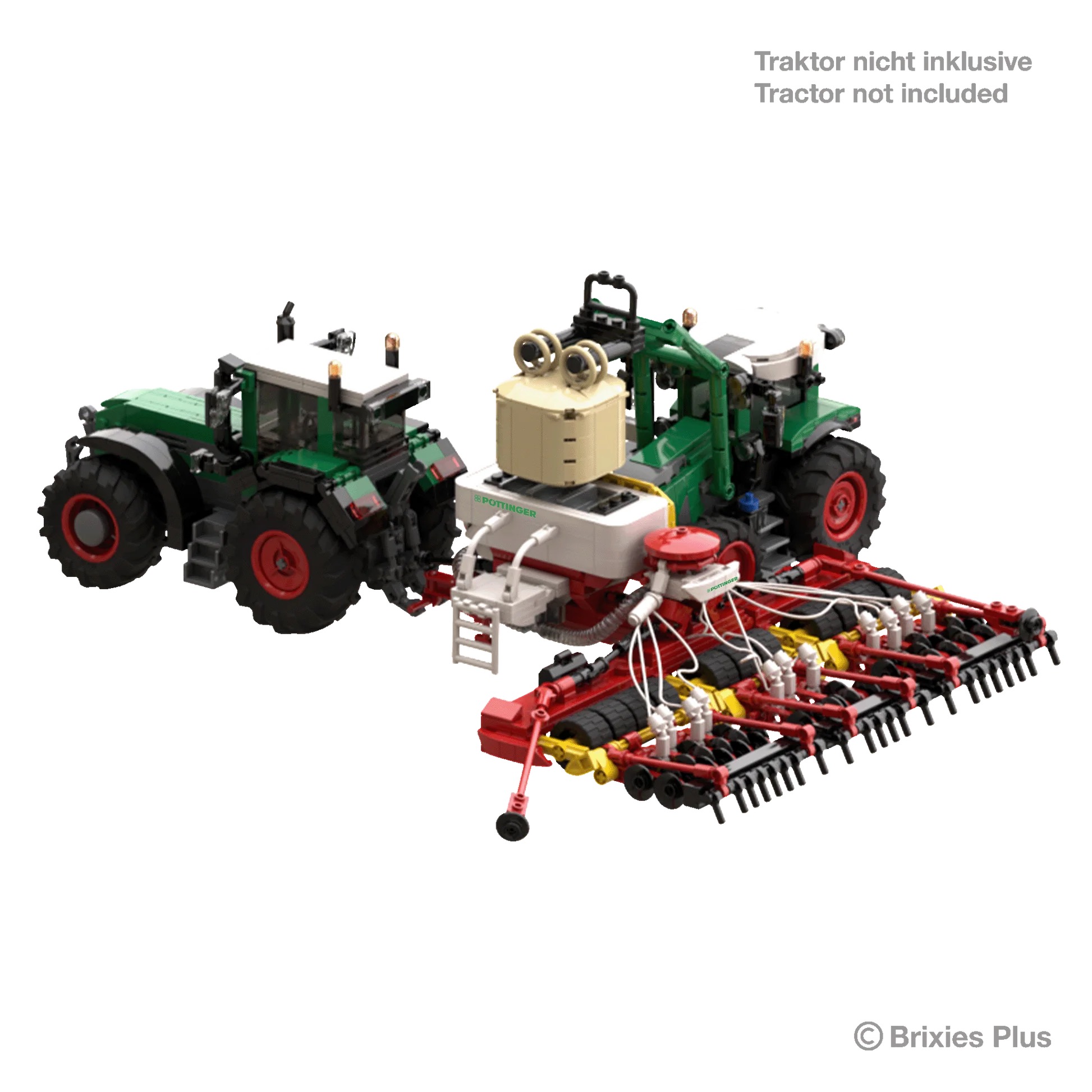 BRIXIES Plus Pöttinger Aerosem VT Modell von Brixies Plus 1:32