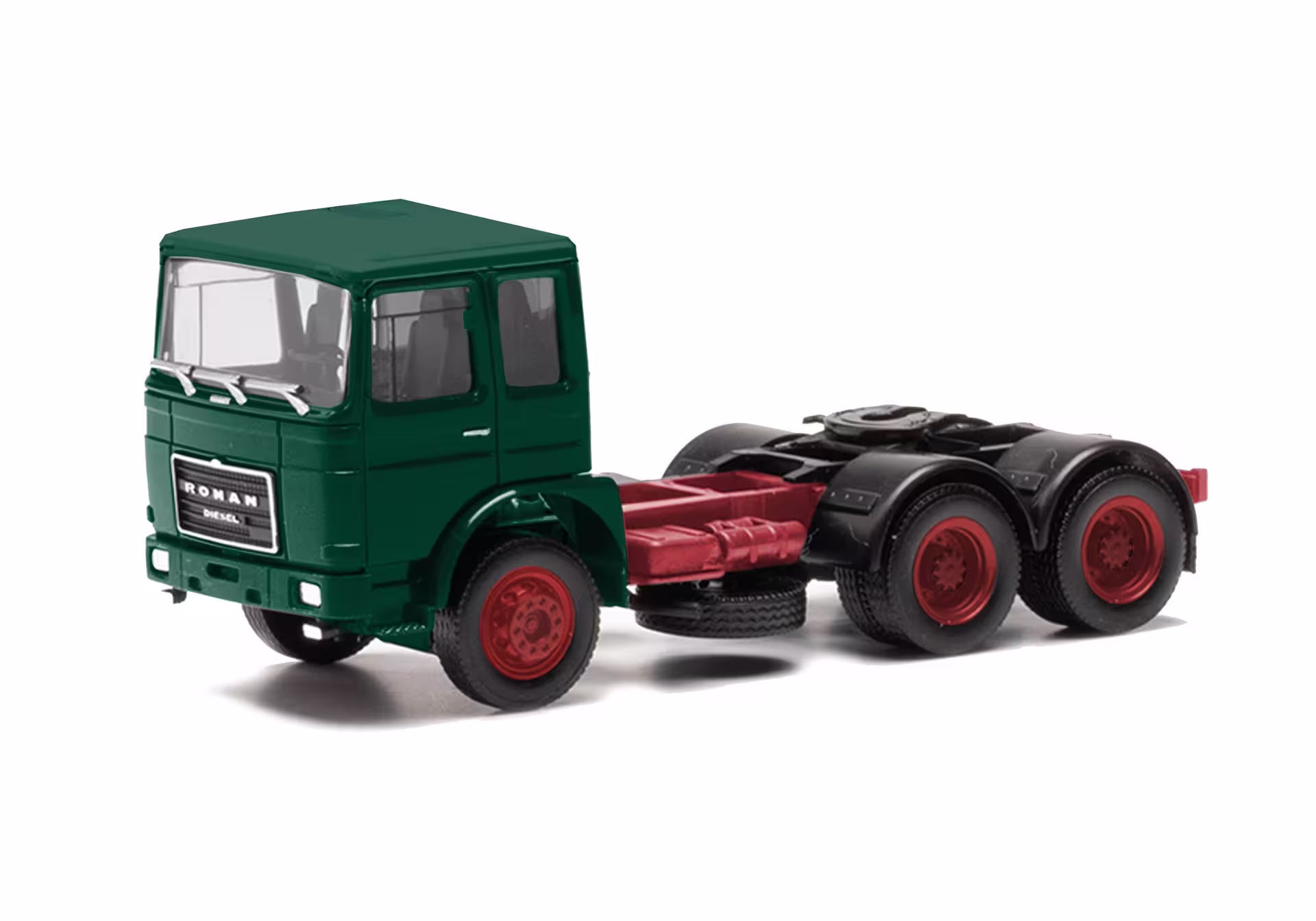 Roman Diesel Zugmaschine 3achs (6x4) - moosgrün  Modell von Herpa 1:87 eilbote-onlineshop - Agrarfox