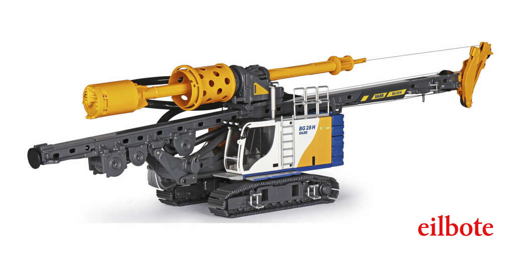 Bauer BG 28H Grodrehbohrgerät auf Trägergerät BT75D, UW 65-1