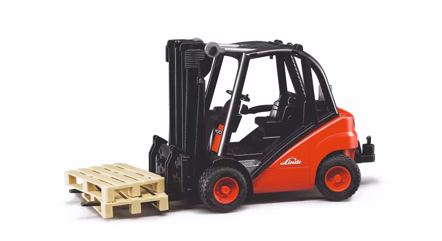 Linde Gabelstapler H30D mit Anhängerkupplung und 2 Paletten eilbote-onlineshop - Agrarfox