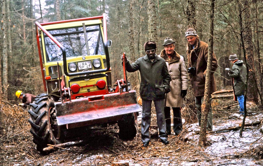Werner MB-trac im Forst