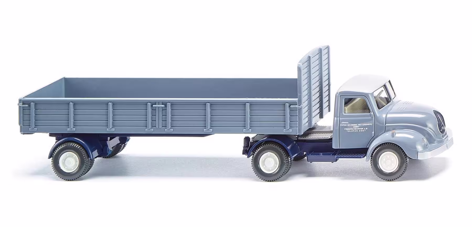 Magirus S 3500 Porsche Pritschensattelzug Modell von WIKING 1:87 eilbote-onlineshop - Agrarfox