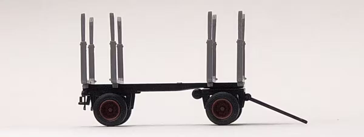 Kurzholztransporter Modell von VK Modelle 1:87 eilbote-onlineshop - Agrarfox