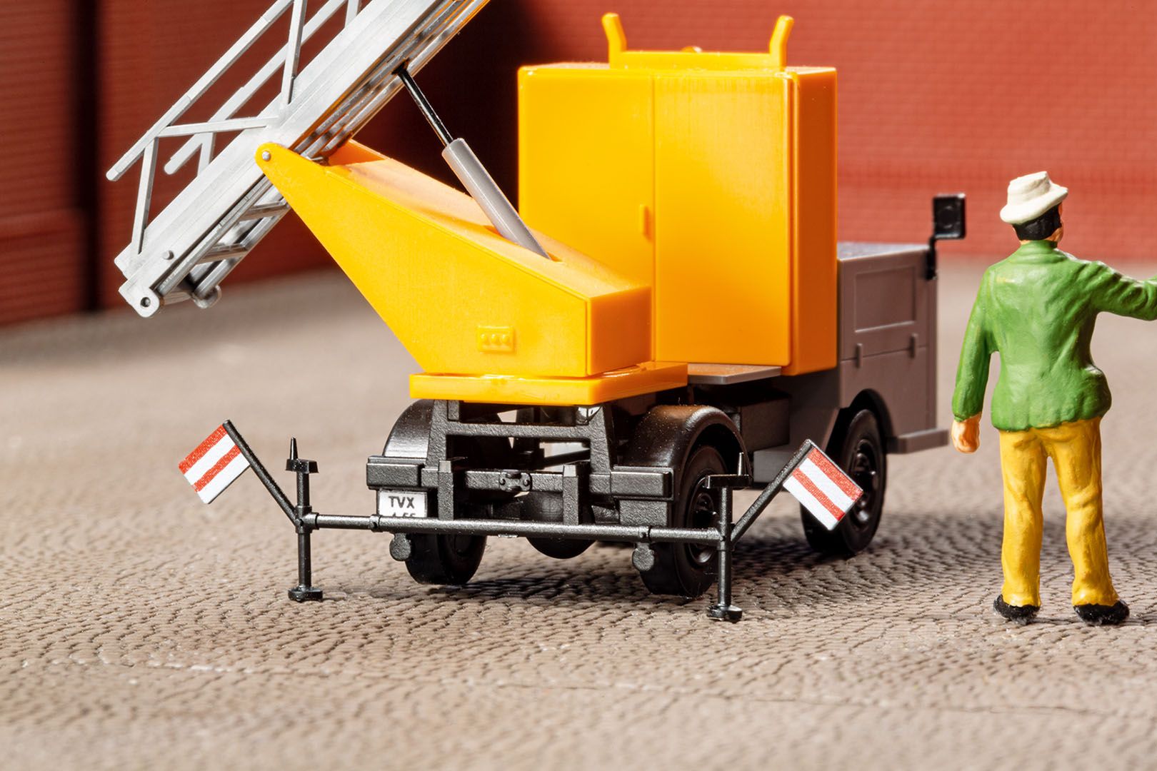 M22 Drehleiter Bauhof Modell von Auhagen 1:87
