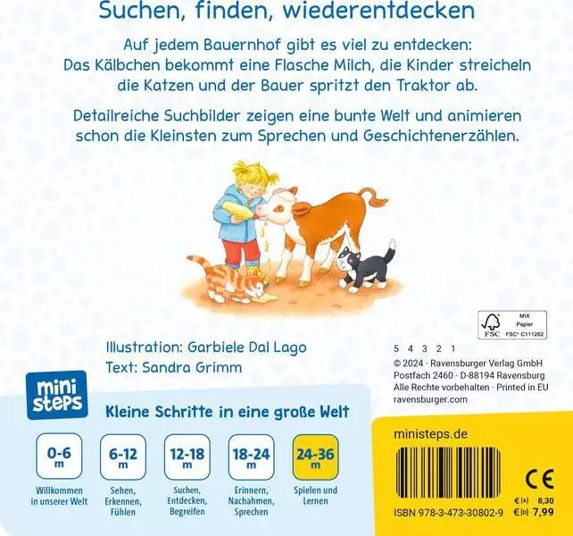 ministeps Wir entdecken den Bauernhof