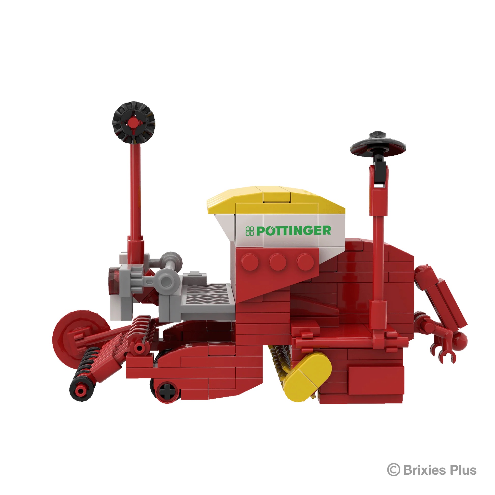 BRIXIES Plus Pöttinger Vitasem M Modell von Brixies Plus 1:32