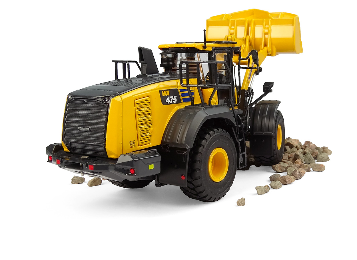 Komatsu WA475-10 Radlader Modell von Universal Hobbies 1:50