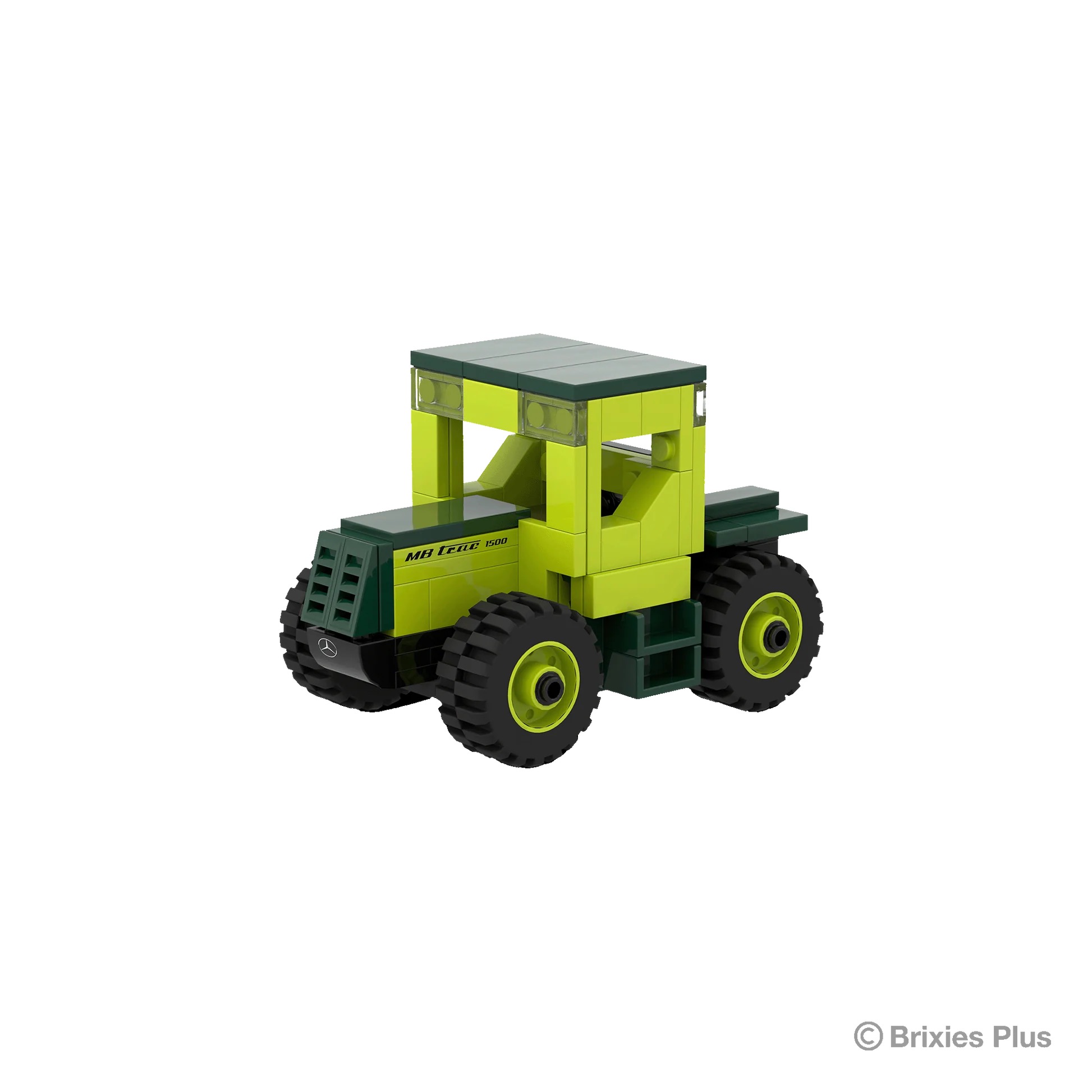 BRIXIES Plus MB-Trac 1500 Micro Scale Modell von Brixies Plus 1:30