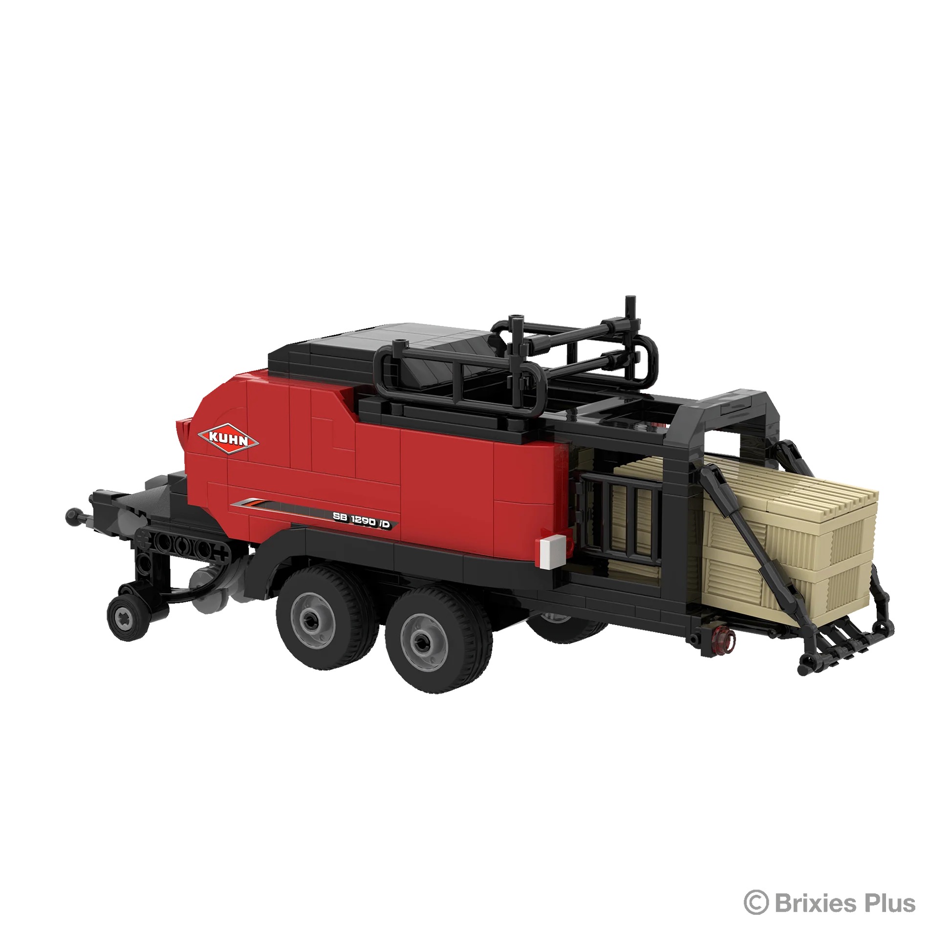 BRIXIES Plus Kuhn Square Baller SB 1290 Modell von Brixies Plus 1:32