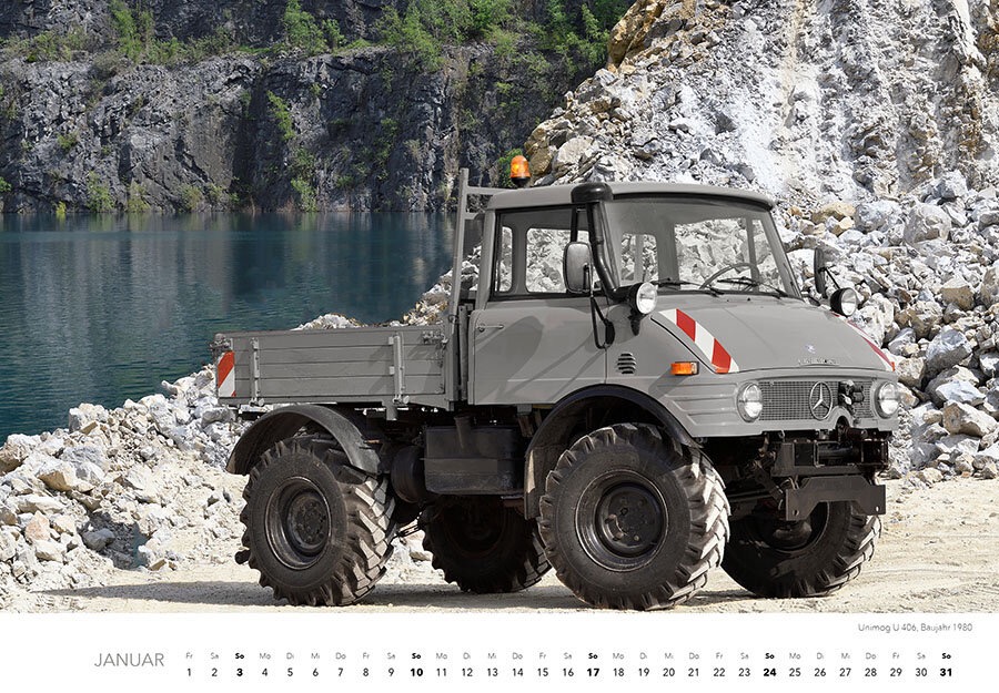 Unimog Klassiker Monatskalender 2027
