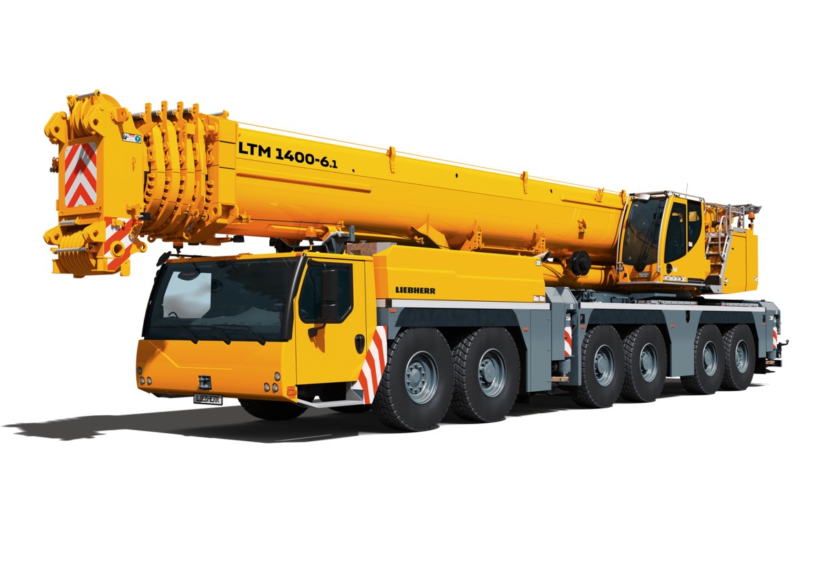 Liebherr Mobilkran LTM 1400-6.1  Modell von  1:87
