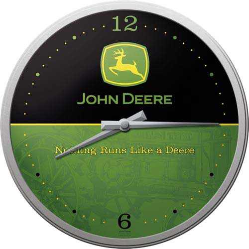 Wanduhr John Deere „Hirsch“