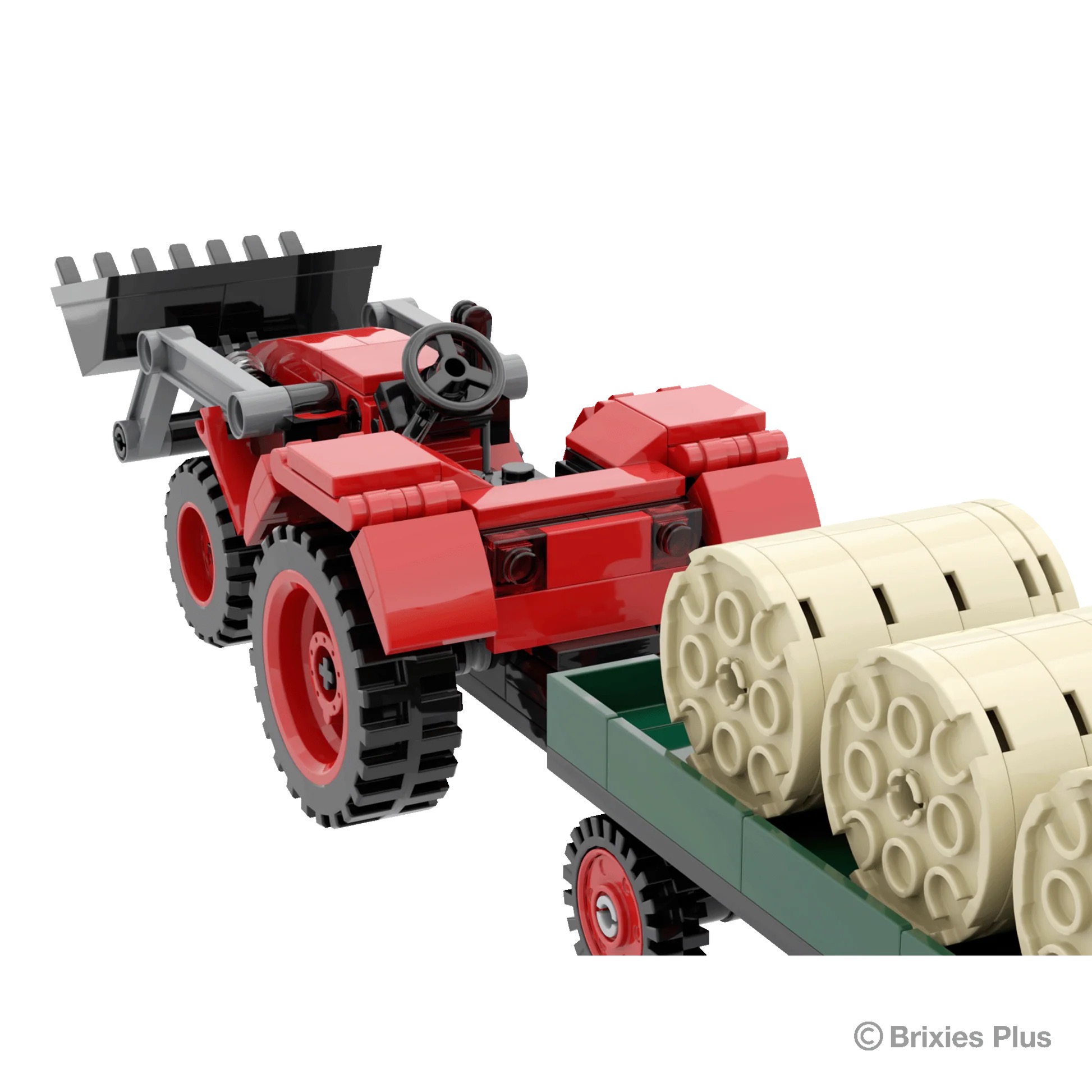 BRIXIES Plus Großer Traktor Modell von Brixies Plus 