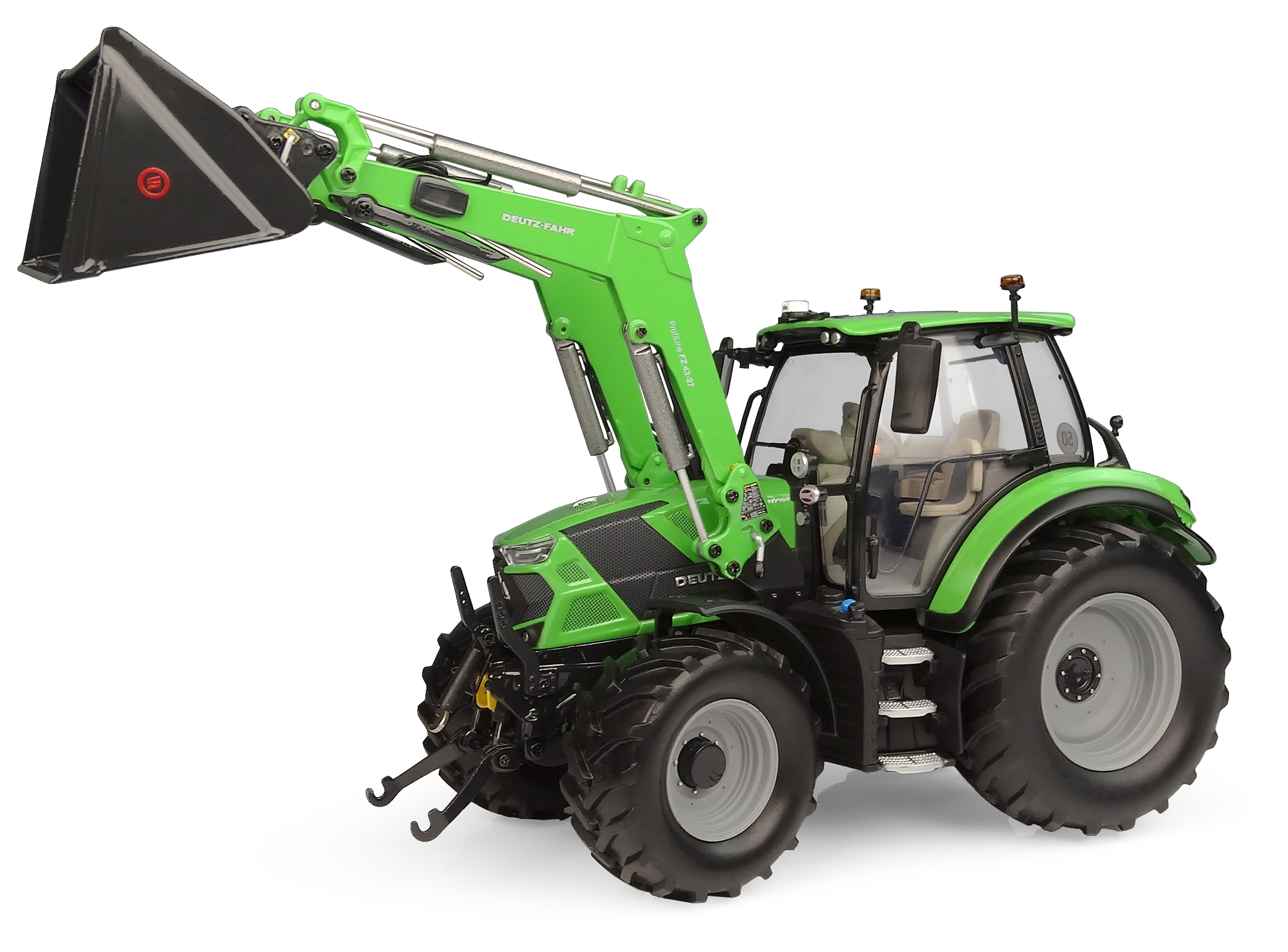 MA76626-1 Artikelname: Deutz-Fahr 6150.4 TTV mit Stoll FZ 43-27 Frontlader Originalhersteller: Deutz-Fahr Modelltyp: 6150.4 von Universal Hobbies im Maßstab: 1:32 Hersteller-Nr: UH6859