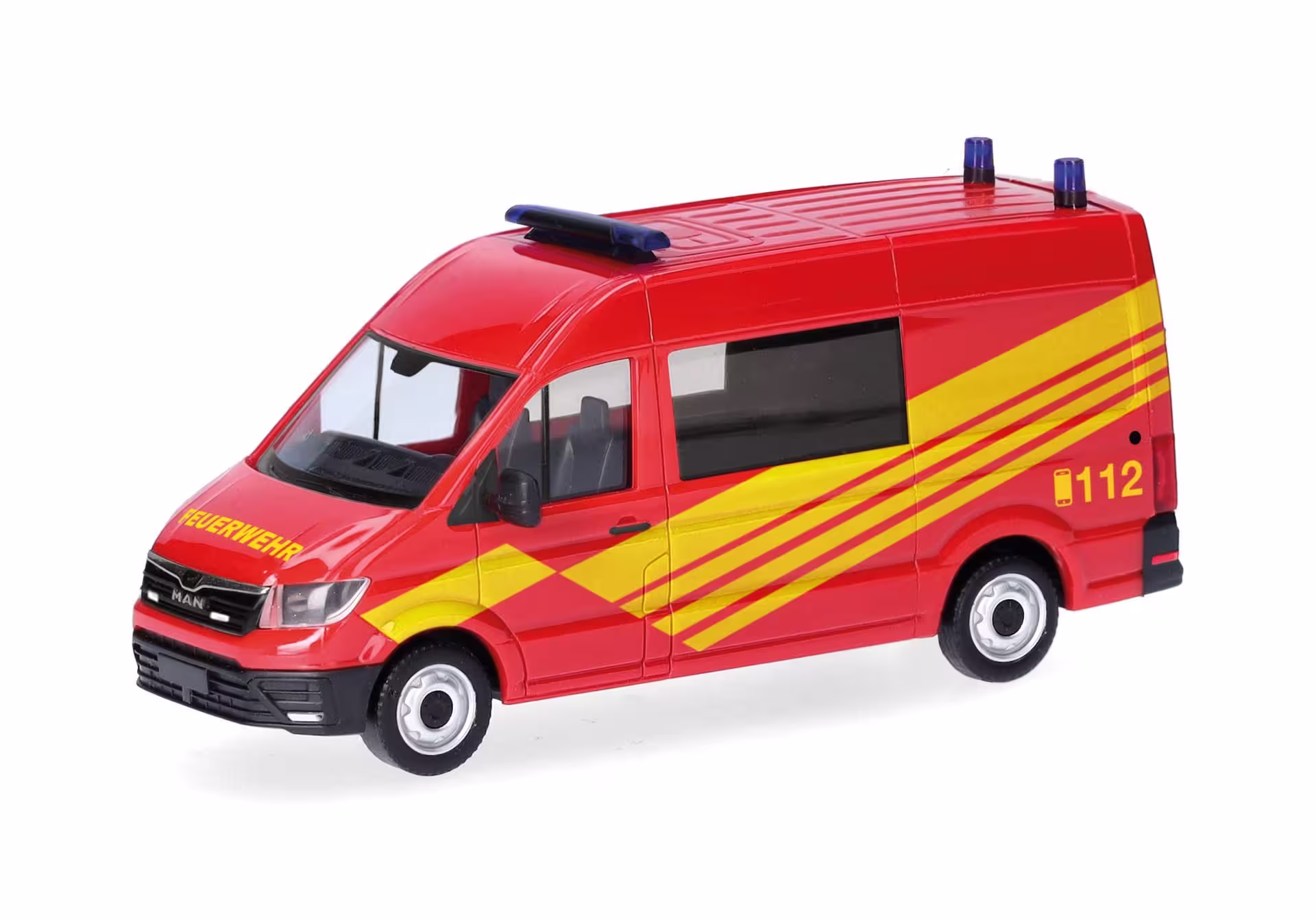 MAN TGE Bus Hochdach Feuerwehr   Modell von Herpa 1:87 eilbote-onlineshop - Agrarfox