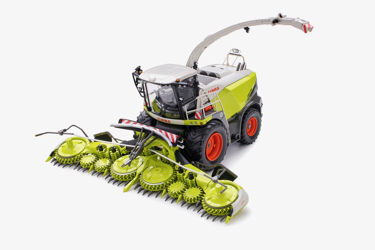 Claas Jaguar 990 Green Eye + Orbis 900 Modell von MarGe Models 1:32