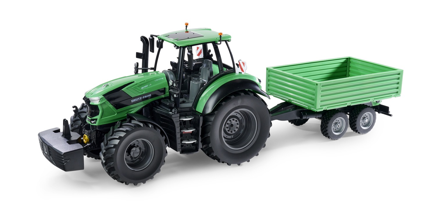 RC Traktor Deutz-Fahr 8280 TTV mit Anhänger