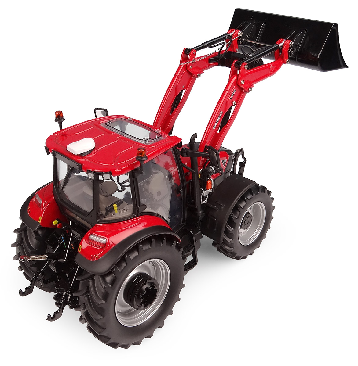 Case IH Farmall 120C mit L635 Frontlader (2025) Modell von Universal Hobbies 1:32