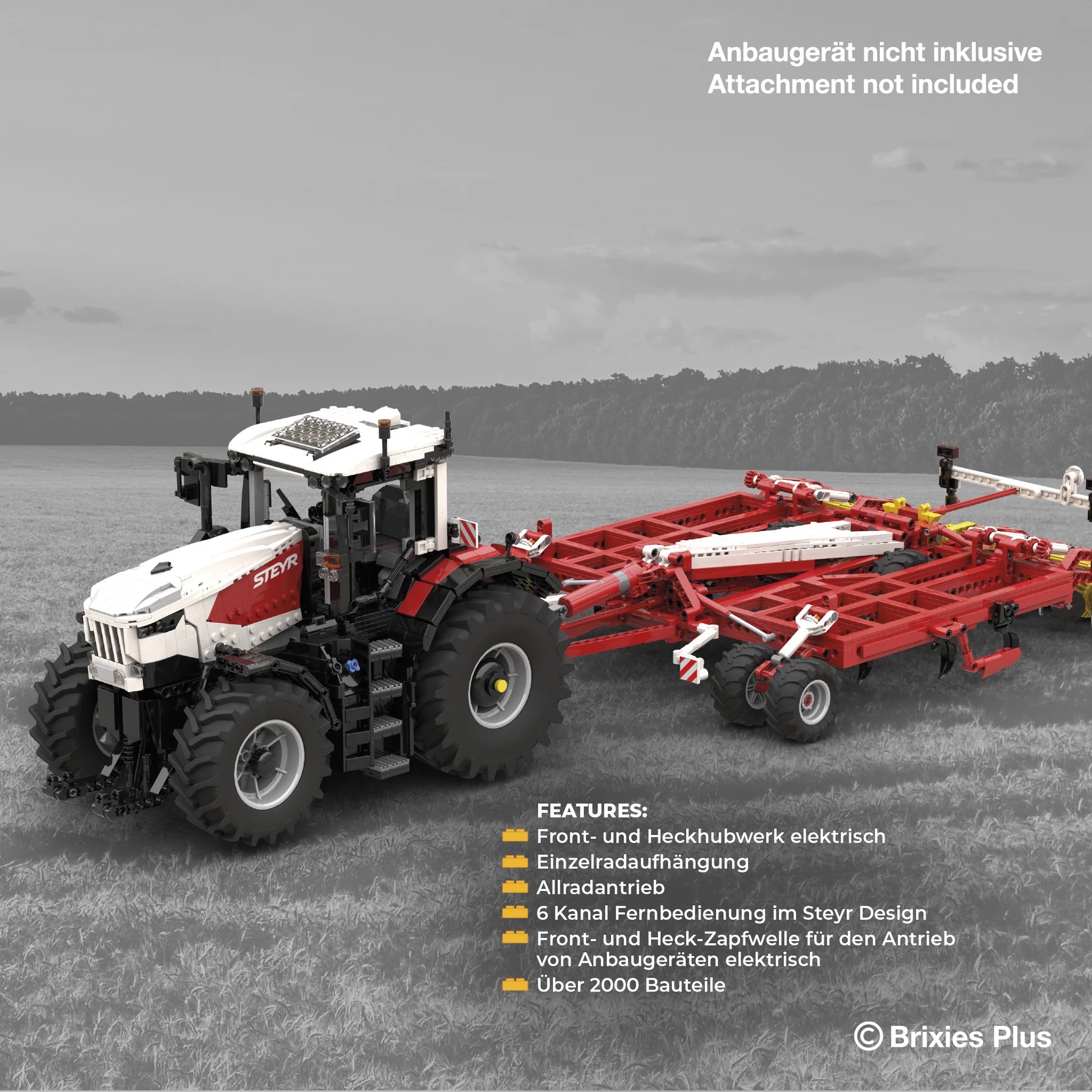 Brixies Plus Technik Steyr Cervus 6440 CVT Modell von Brixies Plus 1:32