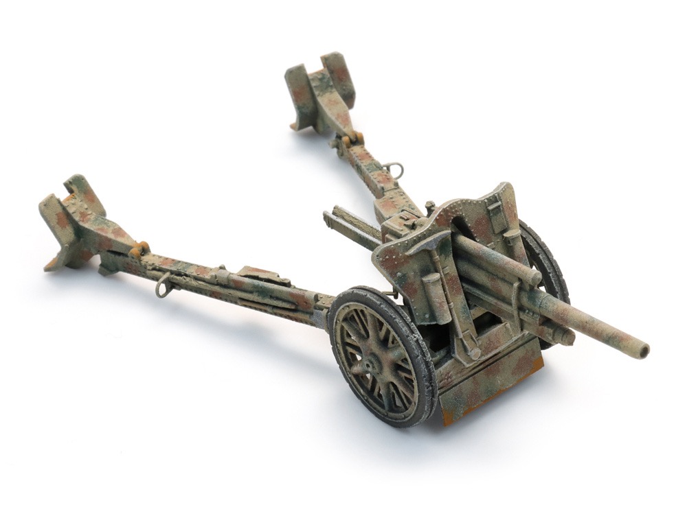 15 cm sIG 33 (schweres Infanterie Geschütz 33) Afrika Modell von Artitec 1:87