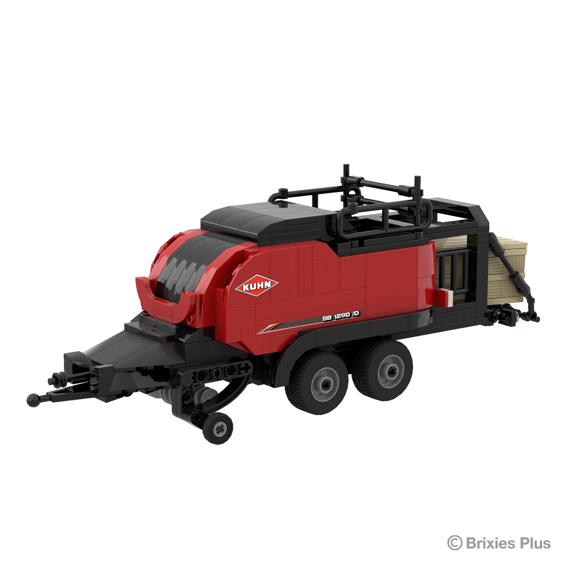 MA76702-1 Artikelname: BRIXIES Plus Kuhn Square Baller SB 1290 Originalhersteller: Kuhn von Brixies Plus im Maßstab: 1:32 Hersteller-Nr: 222.818