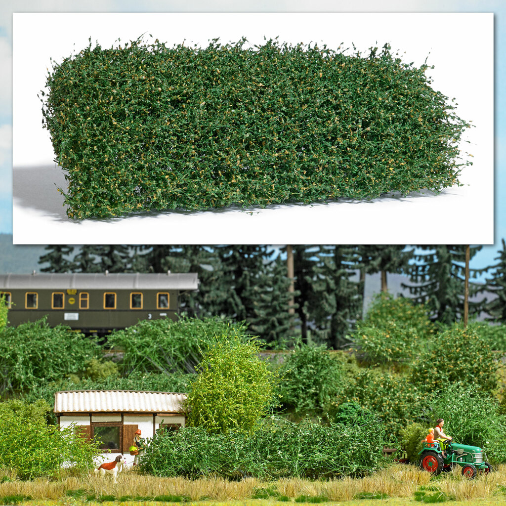 Sträuchermatte Spätsommer Modell von Busch 1:87